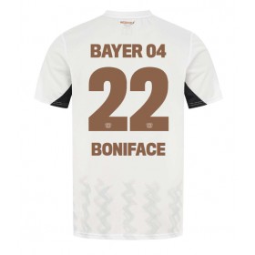 Bayer Leverkusen Victor Boniface #22 Borte skjorte 2024-25 Kortermet